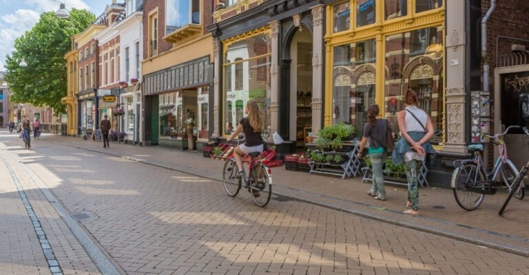 Oude Kijk In ´t Jatstraat Groningen van Hiddemafotografie
