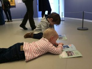 Opdrachten maken in Groninger Museum