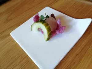 Vegan Amuse bij Proevens Groningen