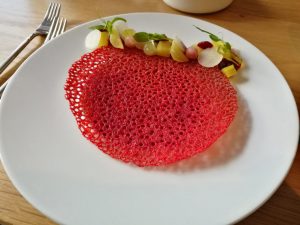 vegan bietensoep restaurant Proevens Groningen