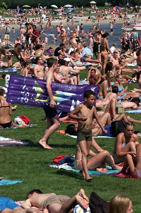 Zwemmen Hoornseplas Groningen