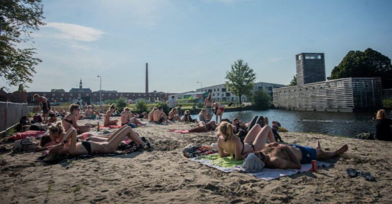 stadsstrand- foto door Knelis