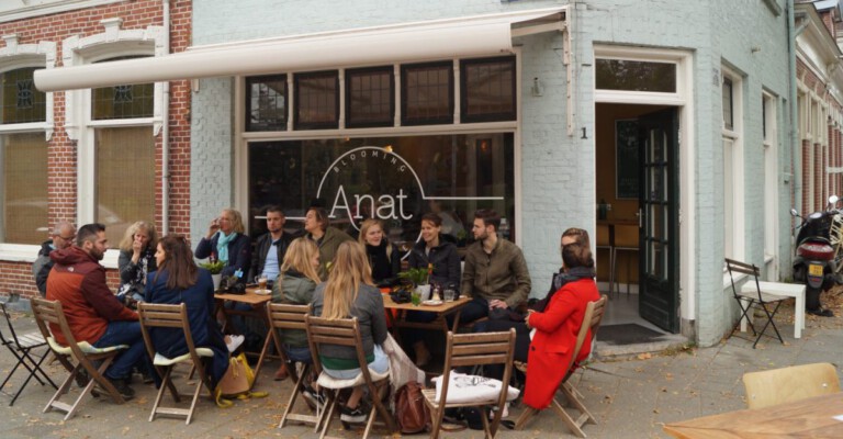 Vegan hotspot Groningen Anat tijdens herfst fototour 21 okt 2018