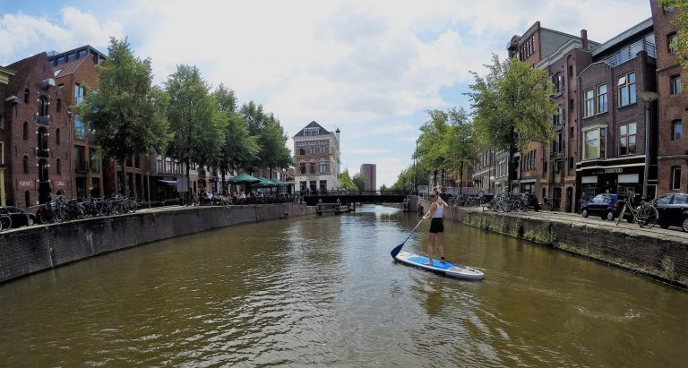 Surf’s sup! Suppen Bij de Sluis in Groningen