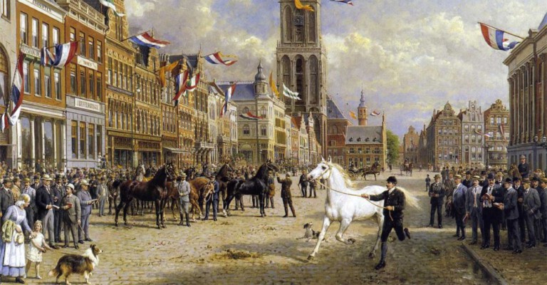 Paardenkeuring Gronings Ontzet 28 augustus