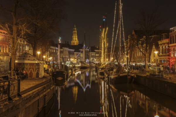 Winterwelvaart foto door Wil de Boer - fotowandeling Groningen