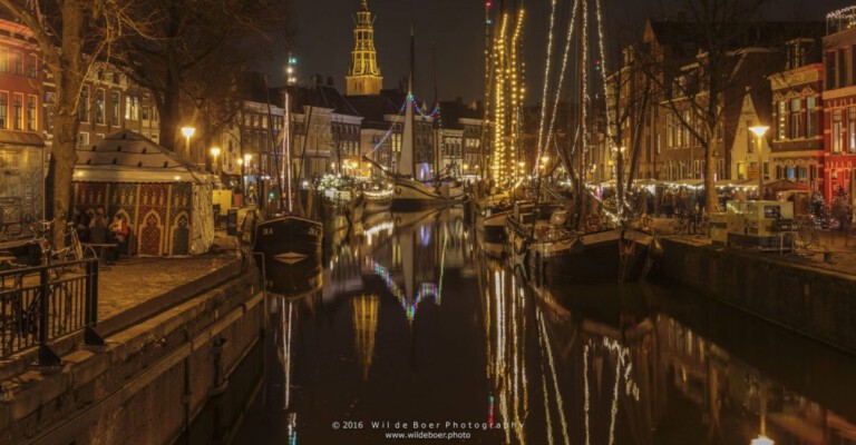 Winterwelvaart foto door Wil de Boer - fotowandeling Groningen