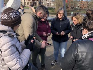 Smartphone Fototour Groningen: stadswandeling met telefoon met begeleiding en fotografietips van fotograaf