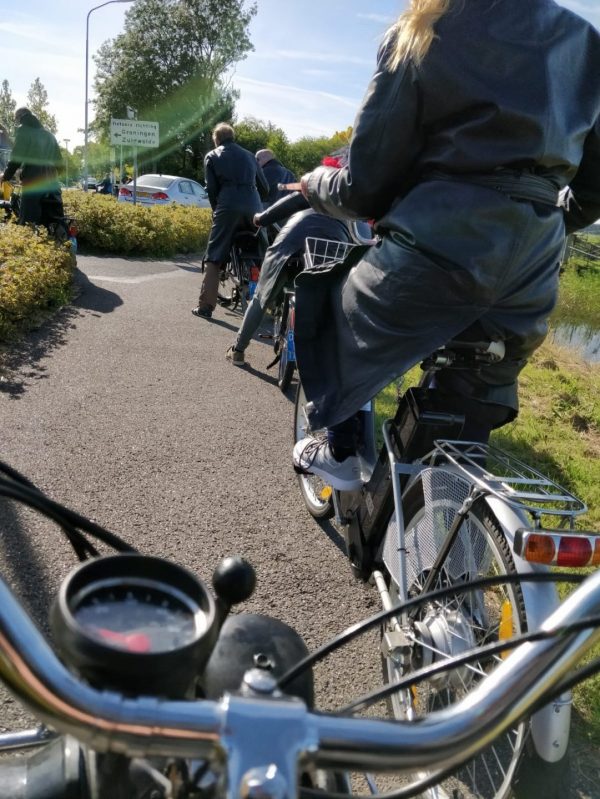 Solex rijden Groningen - activiteiten voor groepen