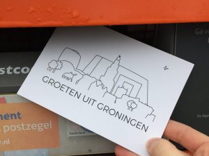 Ansichtkaarten Groningen: analoge groeten uit Groningen, foto Jose Smeenge