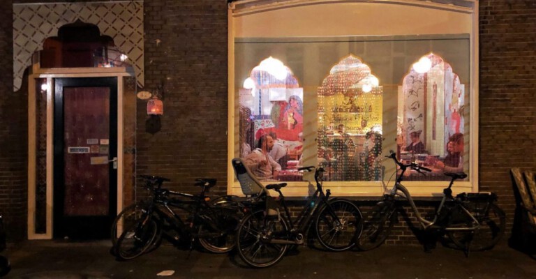 Kleine Moghul Groningen: Indiaas restaurant buitenkant