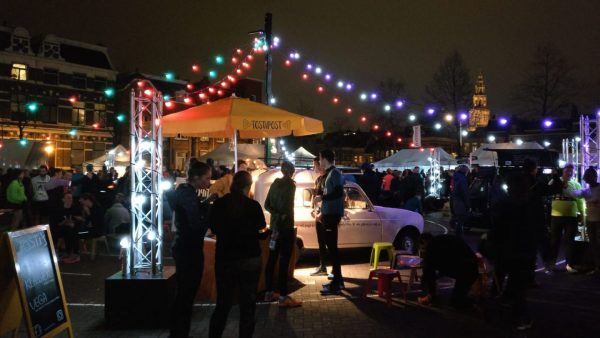 Nacht van Groningen 2019: hardlopen tijdens hardloopwedstrijden Groningen