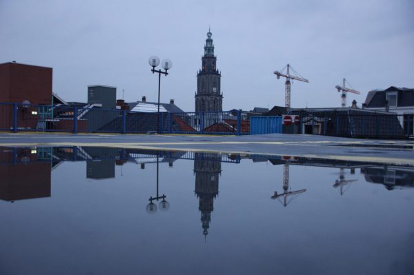 Fototour I Go Groningen tijdens zonsondergang - foto cursus van Melvin Jonker, foto door José Smeenge