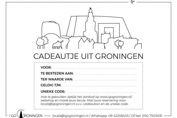 Cadeaubon IGoGroningen