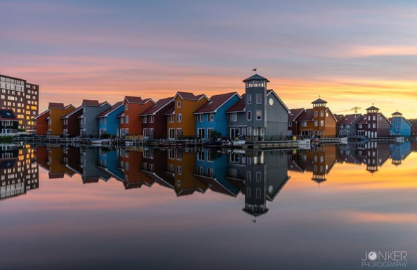 Fotografie cursus Groningen - fietstocht architectuur Reitdiep haven