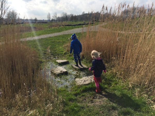 Natuurspeeltuin in natuurgebied OERR Kardinge Groningen