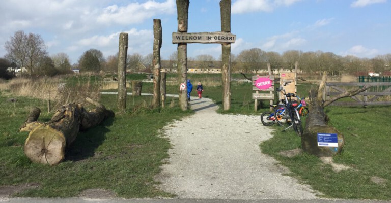 Natuurspeeltuin in natuurgebied OERR Kardinge Groningen