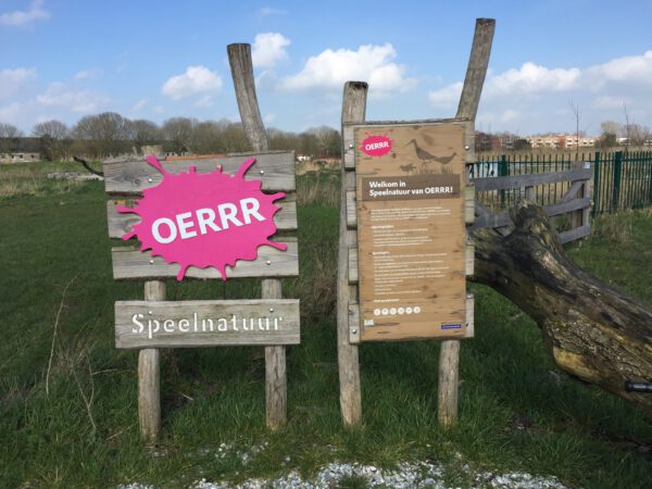 Natuurspeeltuin in natuurgebied OERR Kardinge Groningen