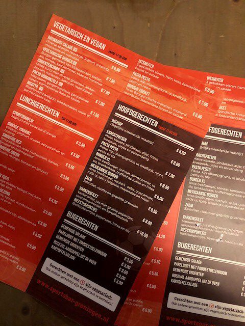 Sportsbar Zernike Groningen: blogger Maike's review over goedkoop eten Groningen