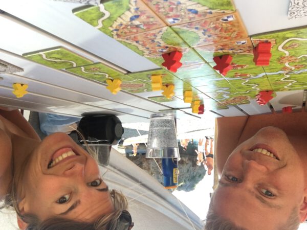Reisspelletjes tips voor mee op stedentrip Groningen: Carcasonne bordspel