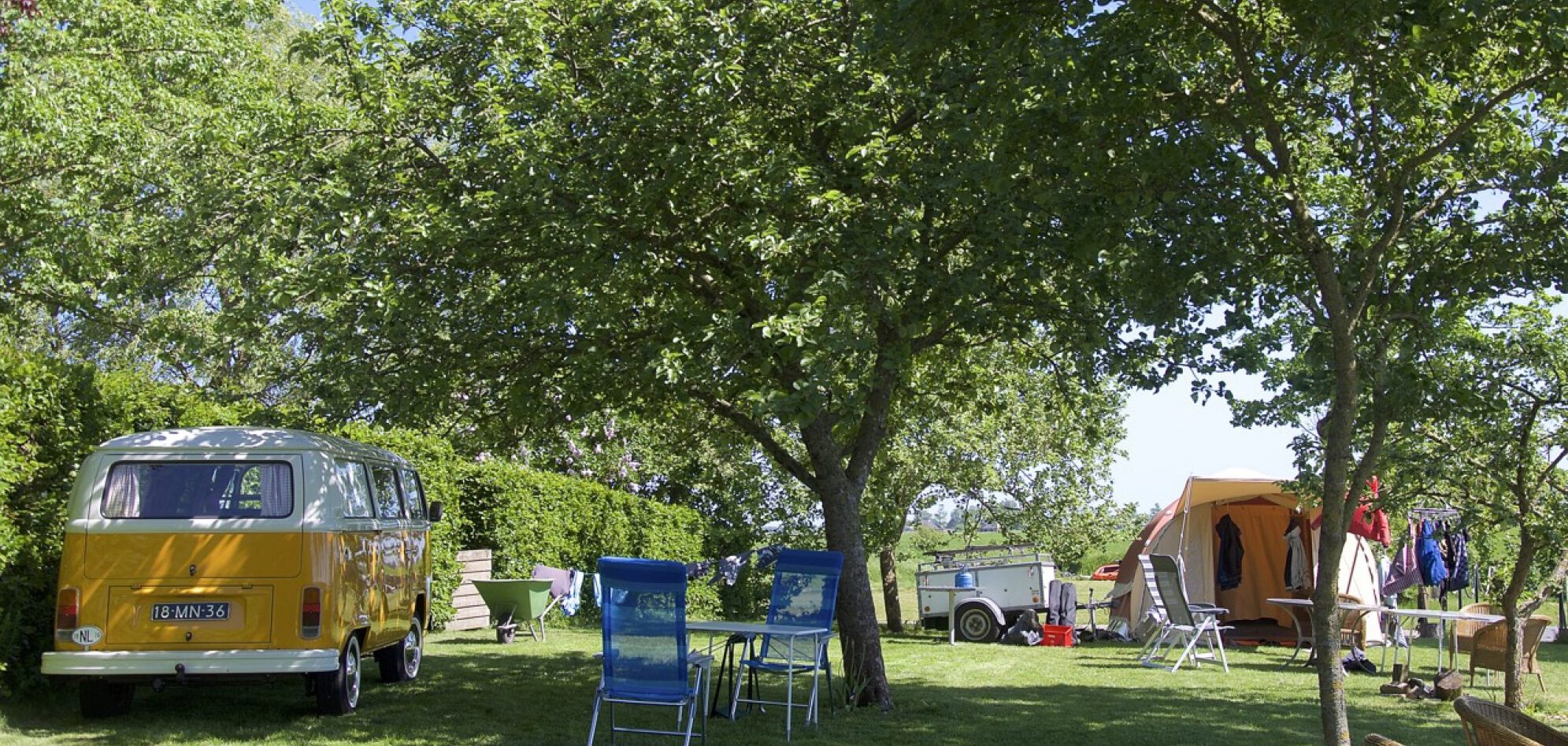 8 x Campings op fietsafstand van centrum Groningen