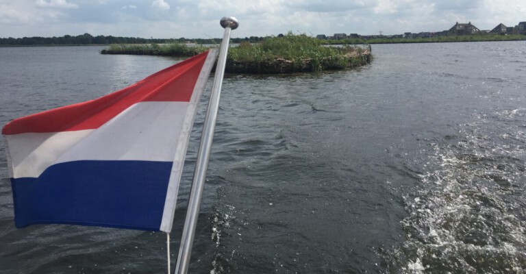 Een van de leukste vaarroutes Groningen: varen in Meerstad