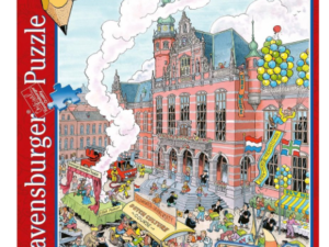 Puzzel Groningen met Academiegebouw in Broerstraat