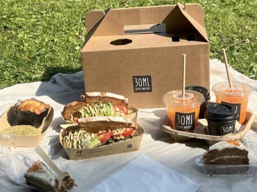 Picknickbox I Go Groningen en 30ML om mee te nemen naar de mooiste en beste picknickplekken in Groningen Stad