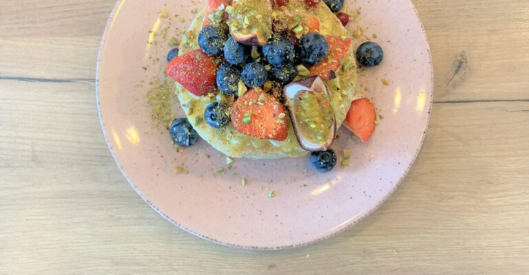 Pannenkoeken Groningen: pancakes van Blue Bananas Pancake Cafe