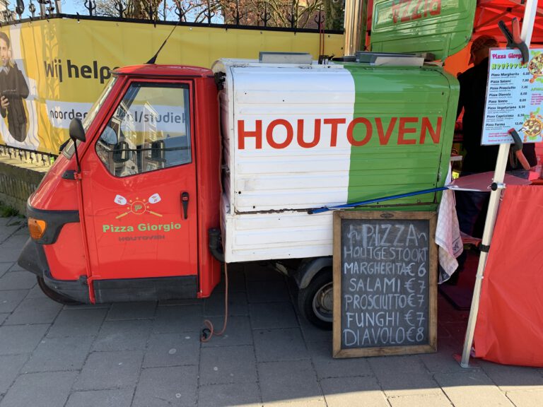 Giorgio Pizza: overheerlijke pizza uit de kleinste houtoven van Groningen