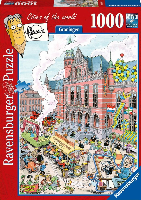 Ravensburger puzzel Groningen Academiegebouw