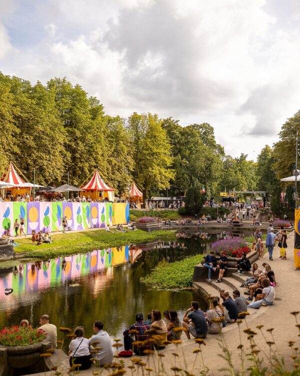 Noorderzon Groningen rond de vijver