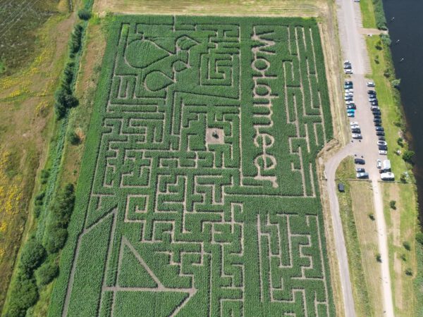 Maisdoolhof Meerstad, aan strand Meeroevers op fietsafstand Groningen Stad