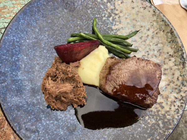 Noorderzon hoofdgerecht bij Dinercafé De Markies in Oranjewijk nabij Noorderplantsoen