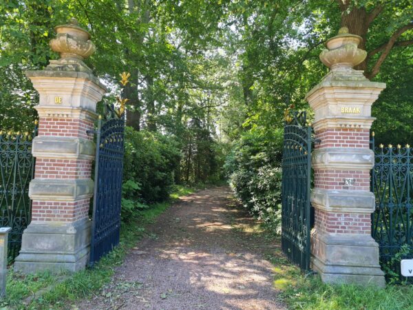 Fietsroute van Groningen naar de natuur van Landgoed De Braak