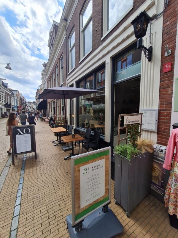 Leukste restaurant in leukste winkelstraat Groningen Folkingestraat: XO