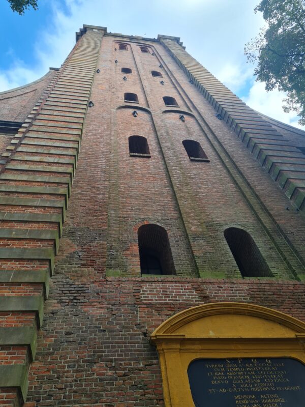 Akerk toren Groningen, tijdens een rondleiding
