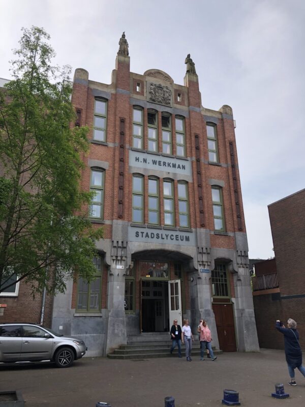 Urban Walk Groningen 2023 door het Werkman Stadslyceum in Groningen