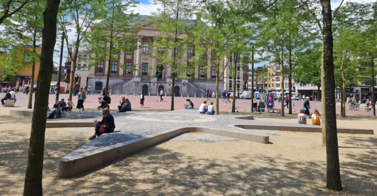 Een ode aan Groningen. muziekvideo Timethy. Foto Grote Markt van Lieuwe