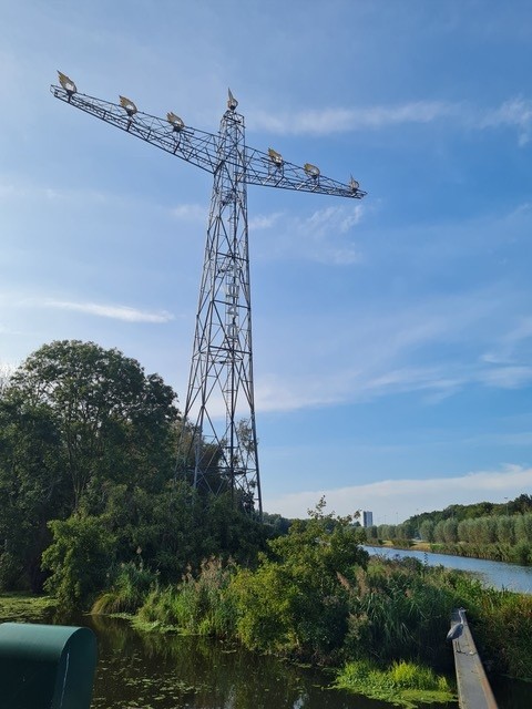 Pieterpad etappe 3 stadsmarkering Groningen
