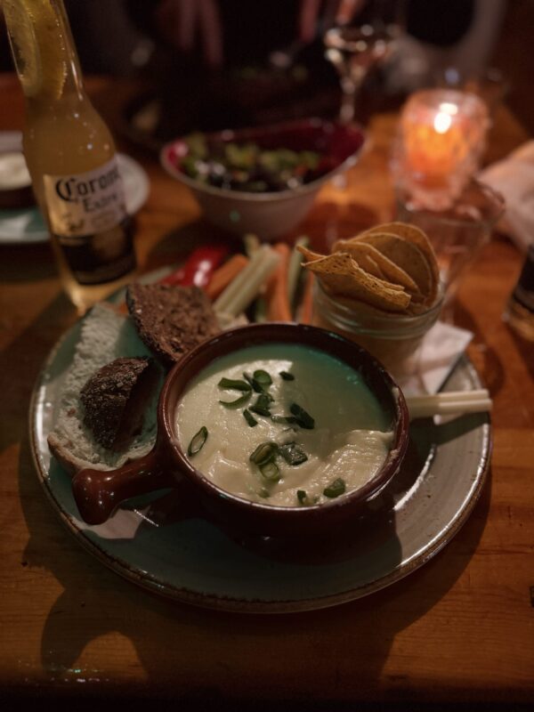 Kaasfondue bij Het Pakhuis in de Peperstraat Groningen