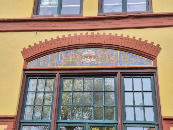 Beschermd stadsgezicht in het Zuiderpark in Groningen