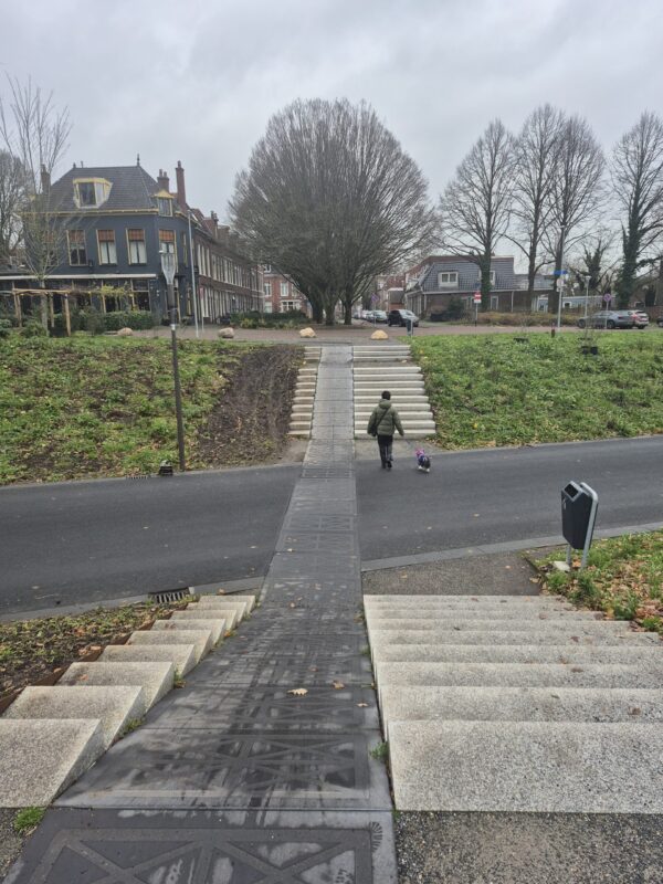 Fietspad met de Waterloobar Groningen