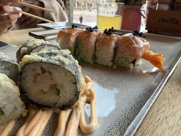 Lekkere sushi bij Japans restaurant aan Grote Markt in Groningen: Fujiyama